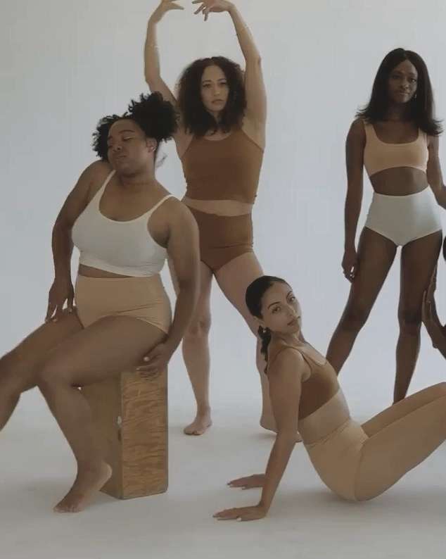 Dancers in a studio, from a film by Deun Ivory
